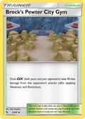 Brock's Pewter City Gym (54/68) [Sun & Moon: Hidden Fates]