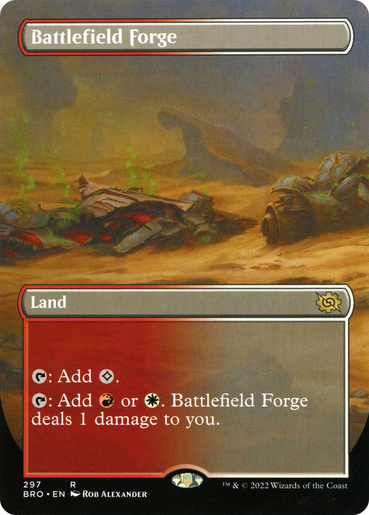 Battlefield Forge (BRO-297) - The Brothers' War (Borderless) Foil