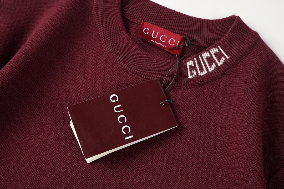 Gucci T-Shirt Without Collar 'Black'