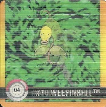 Bellsprout & Weepinbell (04) [1999 Pokemon Action Flipz Premier Edition]