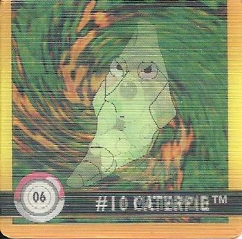 Caterpie & Metapod (06) [1999 Pokemon Action Flipz Premier Edition]
