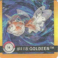 Goldeen & Seaking (16) [1999 Pokemon Action Flipz Premier Edition]