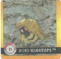 Kabuto & Kabutops (22) [1999 Pokemon Action Flipz Premier Edition]