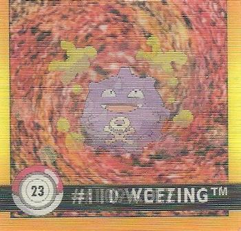 Koffing & Weezing (23) [1999 Pokemon Action Flipz Premier Edition]