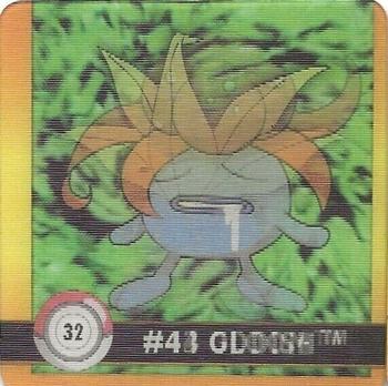 Oddish & Gloom (32) [1999 Pokemon Action Flipz Premier Edition]