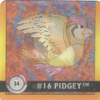 Pidgey & Pidgeotto (34) [1999 Pokemon Action Flipz Premier Edition]