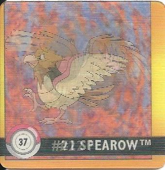 Spearow & Fearow (37) [1999 Pokemon Action Flipz Premier Edition]