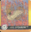 Spearow & Fearow (37) [1999 Pokemon Action Flipz Premier Edition]