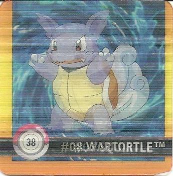Squirtle & Wartortle (38) [1999 Pokemon Action Flipz Premier Edition]
