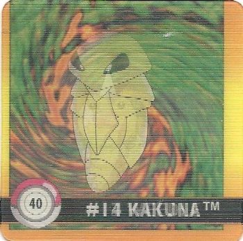 Weedle & Kakuna (40) [1999 Pokemon Action Flipz Premier Edition]