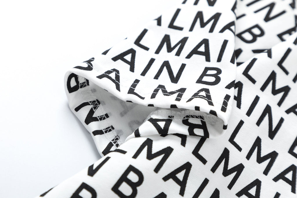 BALMAIN Logo Print T-shirt