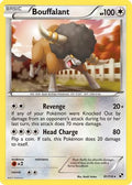 Bouffalant 091/114 - Black and White Reverse Holofoil