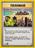 Broken Ground Gym (092/105) (Neo Destiny) (N4)