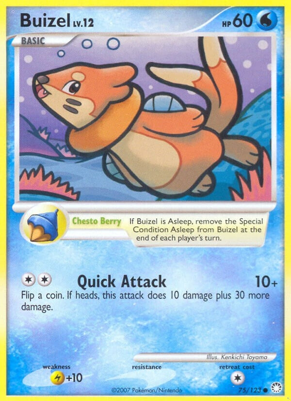 Buizel (75/123) (Mysterious Treasures) (MT)