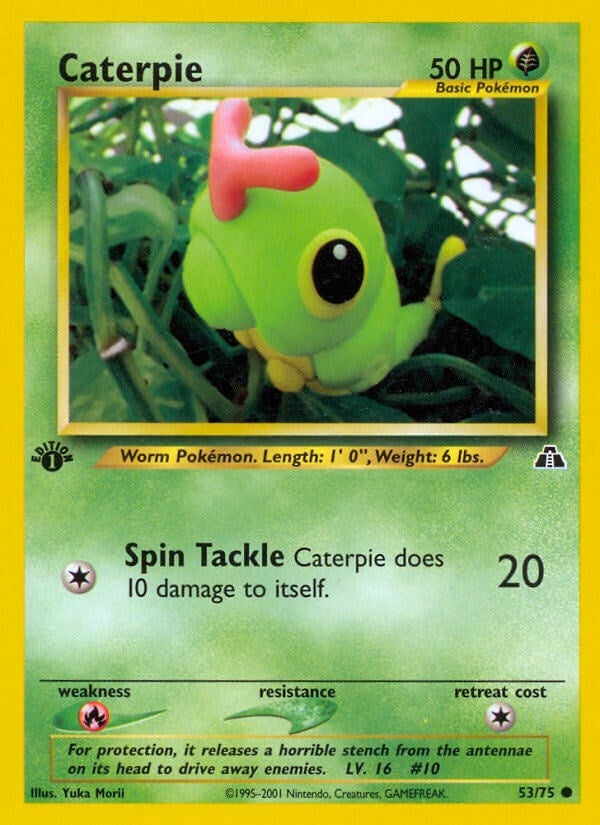 Caterpie (53/75) (Neo Discovery) (N2)