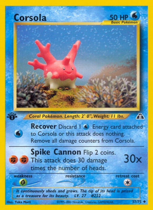 Corsola (37/75) (Neo Discovery) (N2)