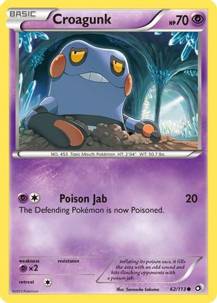 Croagunk 062/113 - Legendary Treasures