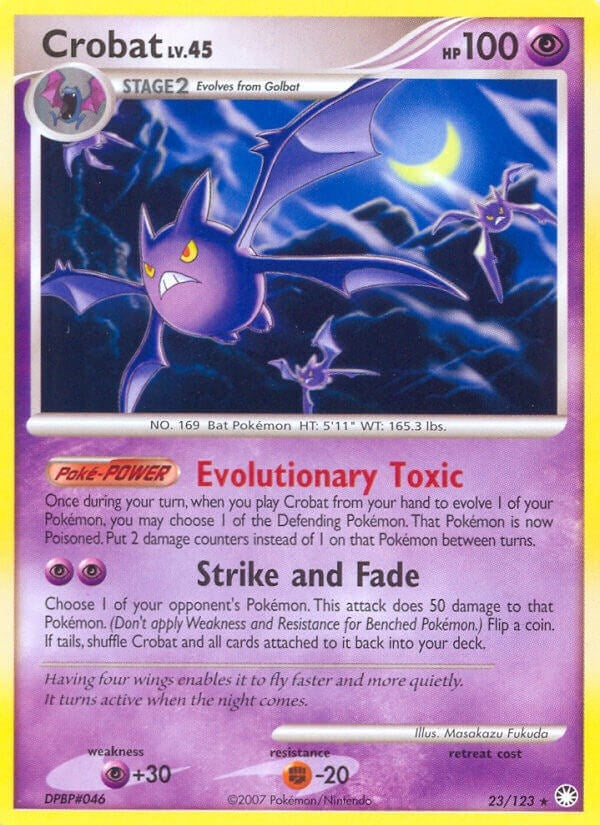 Crobat (23/123) (Mysterious Treasures) (MT)