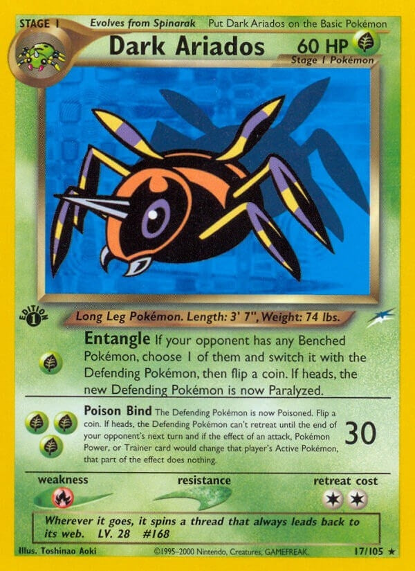 Dark Ariados (017/105) (Neo Destiny) (N4)