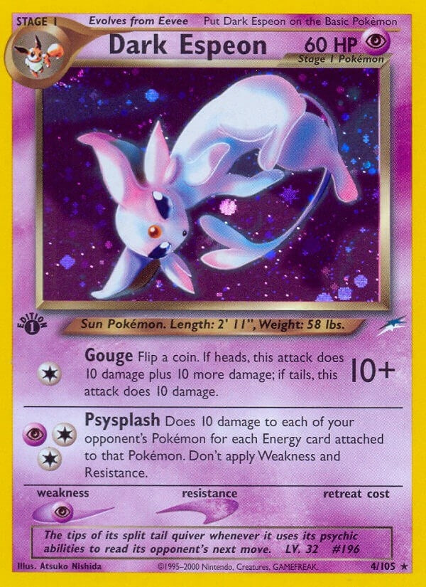 Dark Espeon (004/105) (Neo Destiny) (N4)