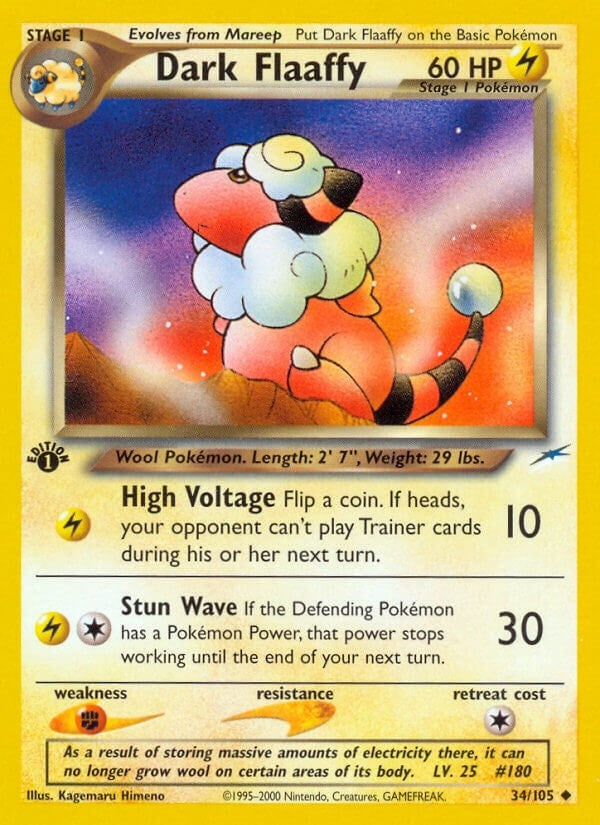 Dark Flaaffy (034/105) (Neo Destiny) (N4)
