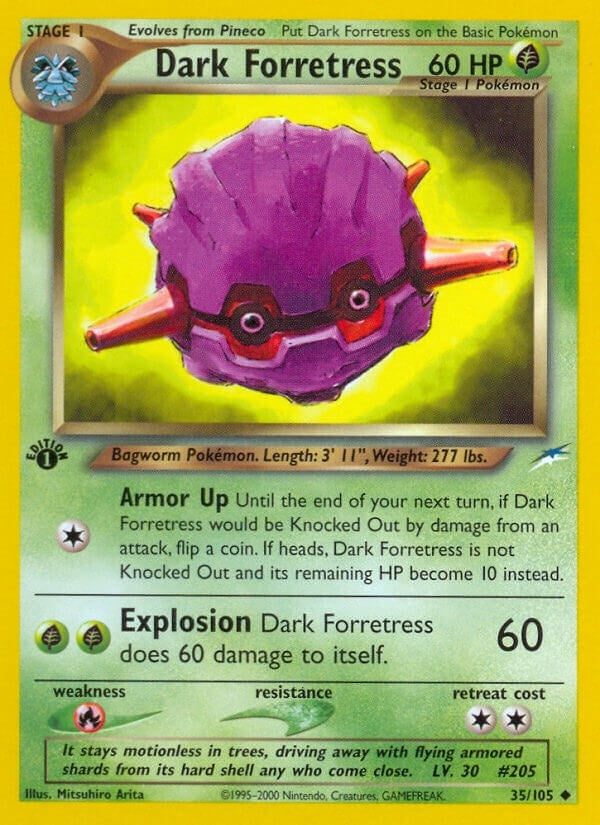 Dark Forretress (035/105) (Neo Destiny) (N4)