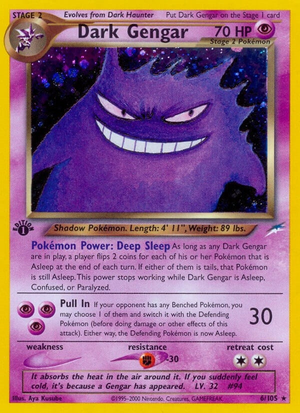 Dark Gengar (006/105) (Neo Destiny) (N4)