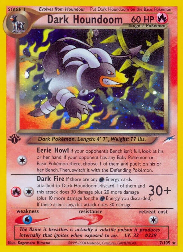 Dark Houndoom (007/105) (Neo Destiny) (N4)