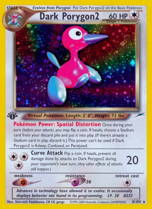 Dark Porygon2 (008/105) (Neo Destiny) (N4)