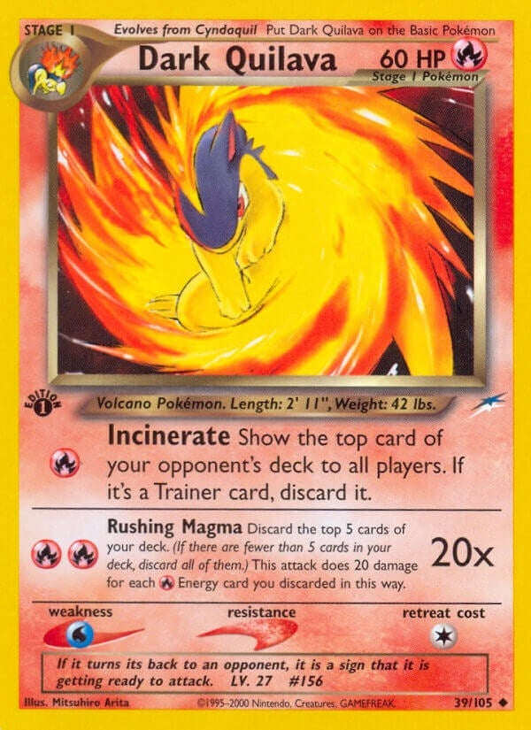 Dark Quilava (039/105) (Neo Destiny) (N4)