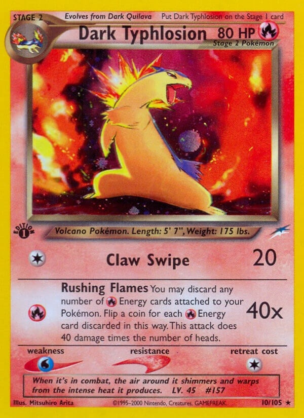 Dark Typhlosion (010/105) (Neo Destiny) (N4)