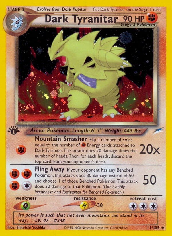 Dark Tyranitar (011/105) (Neo Destiny) (N4)
