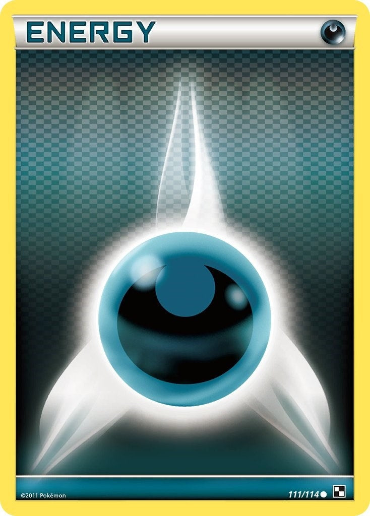 Darkness Energy (Basic) (111/114) (Black and White) (BLW)