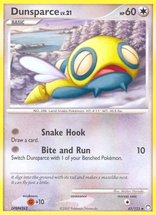 Dunsparce (47/123) (Mysterious Treasures) (MT)