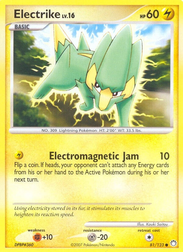 Electrike (81/123) (Mysterious Treasures) (MT)