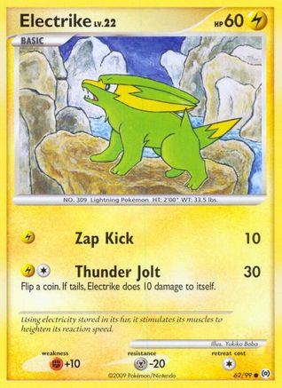 Electrike 062/99 - Arceus