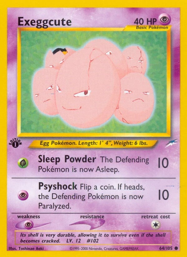 Exeggcute (064/105) (Neo Destiny) (N4)