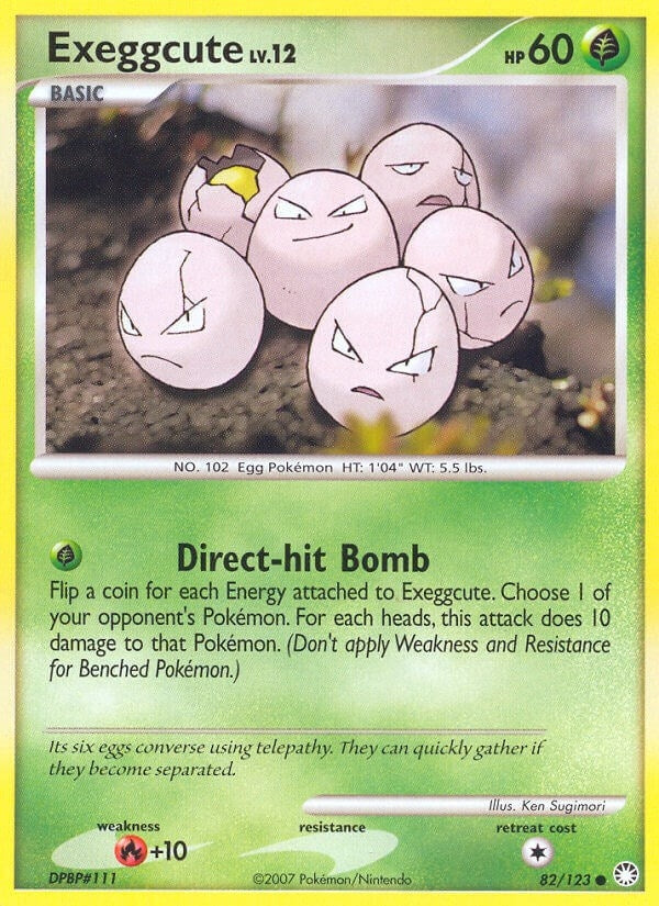 Exeggcute (82/123) (Mysterious Treasures) (MT)