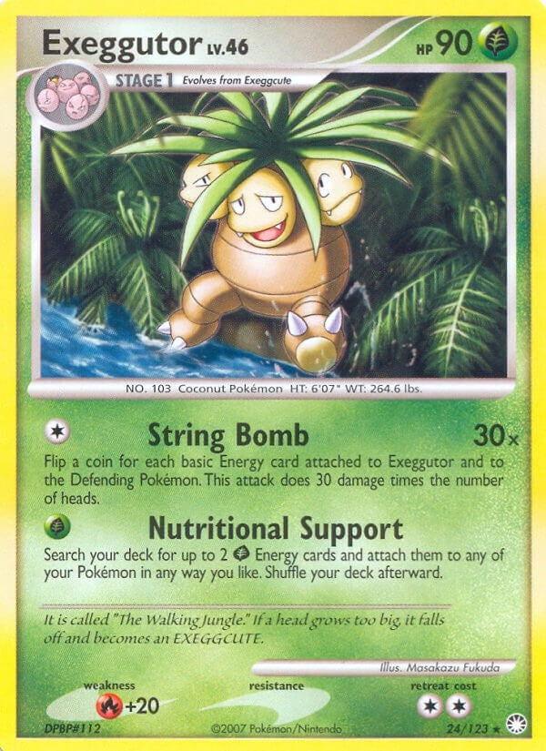 Exeggutor (24/123) (Mysterious Treasures) (MT)