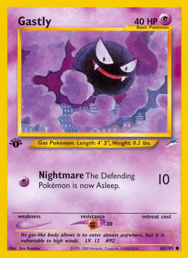 Gastly (065/105) (Neo Destiny) (N4)