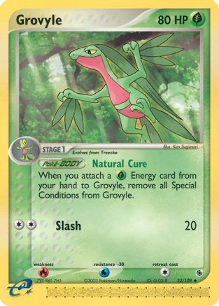 Grovyle 032/109 - Ruby and Sapphire