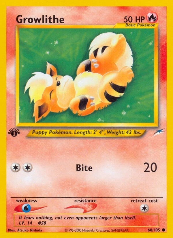 Growlithe (068/105) (Neo Destiny) (N4)