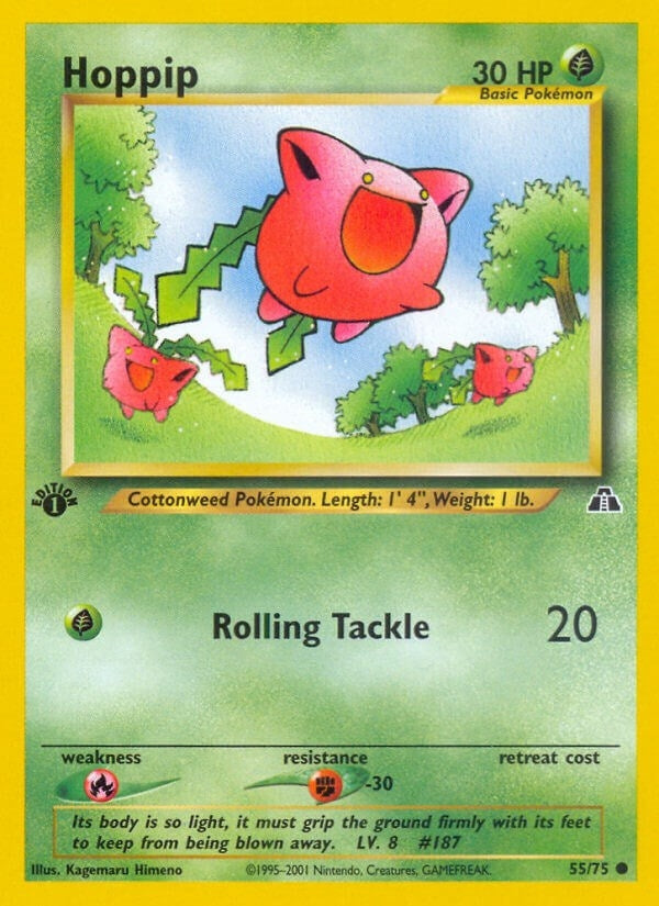Hoppip (55/75) (Neo Discovery) (N2)