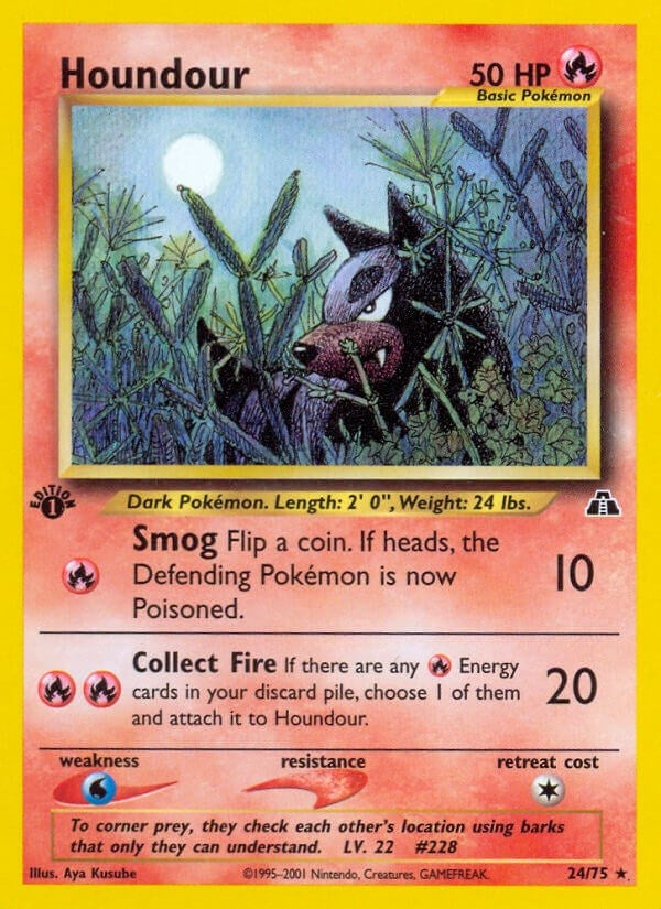 Houndour (24) (24/75) (Neo Discovery) (N2)