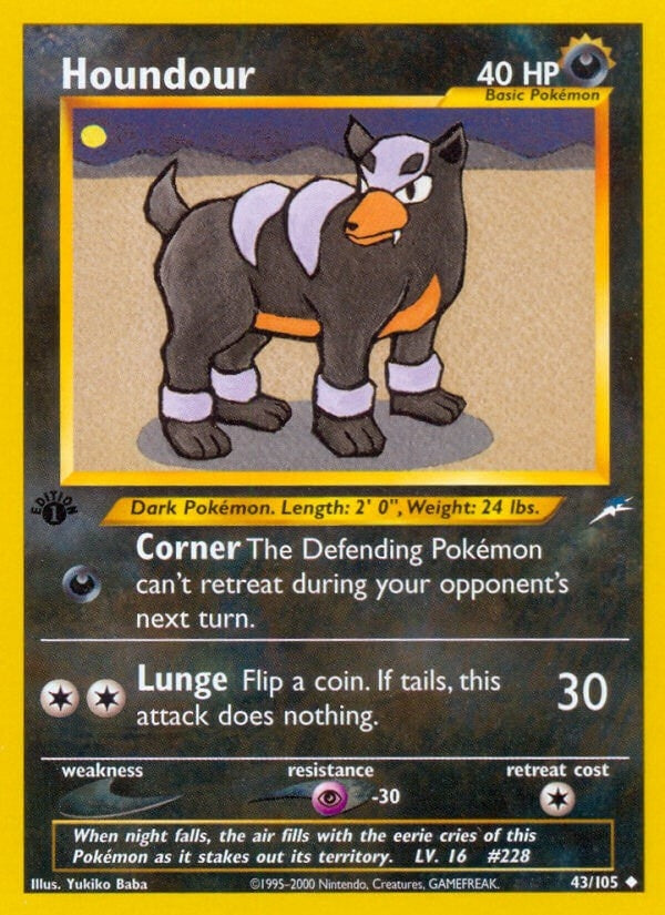 Houndour (043/105) (Neo Destiny) (N4)