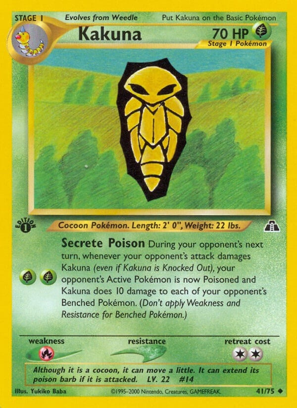Kakuna (41/75) (Neo Discovery) (N2)