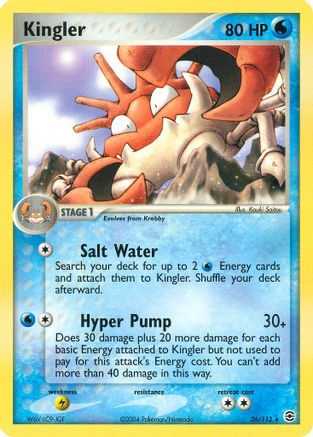 Kingler 026/112 - FireRed & LeafGreen