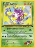 Koga's Koffing 048/132 - Gym Challenge 1st Edition