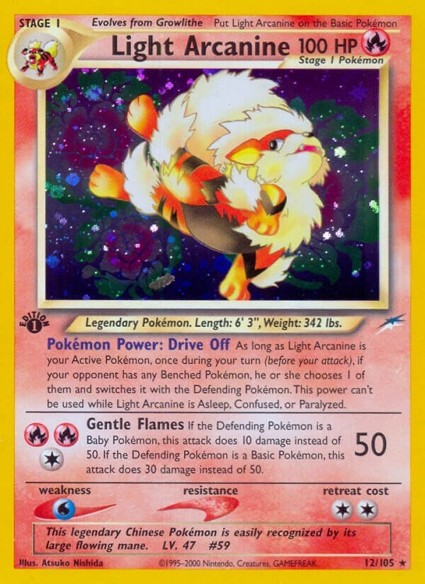 Light Arcanine (012/105) (Neo Destiny) (N4)