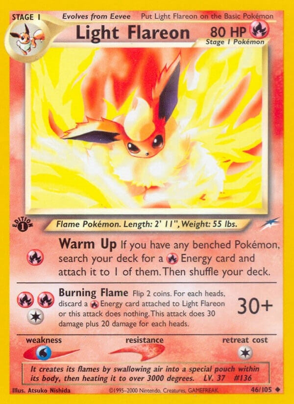 Light Flareon (046/105) (Neo Destiny) (N4)